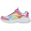 Skechers S Lights: Rainbow Racers Mädchen Freizeitschuhe