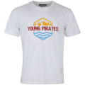 Young Pirates Mountains and Waves T Herren Poloshirt