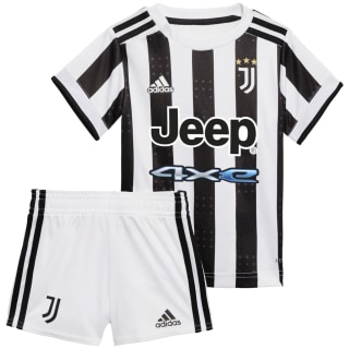 Adidas Juventus Turin 21/22 Mini-Heimausrüstung Jungen Trikot