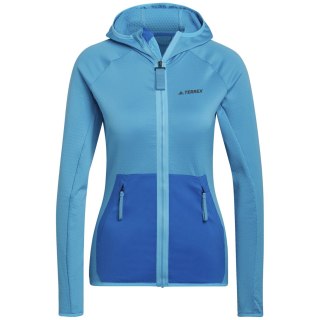 Adidas TERREX Tech Lite Hooded Hiking Fleecejacke Damen