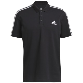 Adidas AEROREADY Essentials Piqué Embroidered Small Logo 3-Streifen Poloshirt Herren
