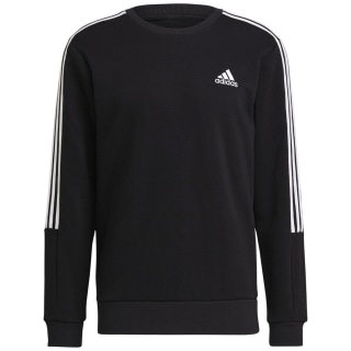 Adidas Essentials Fleece Cut 3-Streifen Sweatshirt Herren