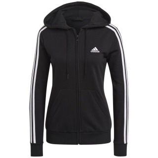 Adidas Essentials French Terry 3-Streifen Kapuzensweater Damen