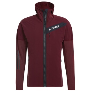 Adidas Techrock Flooce Wind Hooded Fleecejacke Herren Fleecejacke