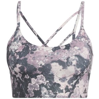 Adidas Yoga Light-Support Long Line Graphic Sport-BH Damen