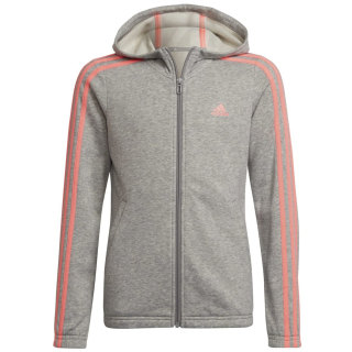 Adidas Essentials 3-Streifen Kapuzenjacke Mädchen Kapuzensweater