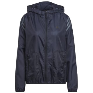 Adidas Run Icons 3-Streifen Hooded Running Windbreaker Damen
