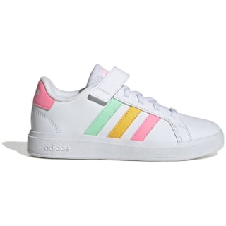 Adidas Grand Court Court Elastic Lace and Top Strap Schuh Kinder