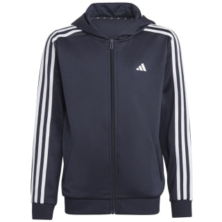 Adidas Train Essentials Aeroready 3-Streifen Regular-Fit Jungen Kapuzensweater