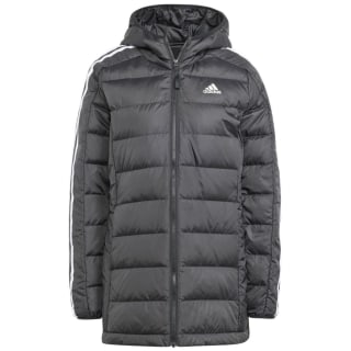 Adidas Essentials 3-Streifen Light Hooded Daunenparka Damen