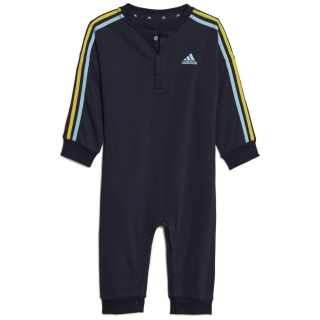 Adidas Essentials 3-Streifen French Terry Einteiler Kinder