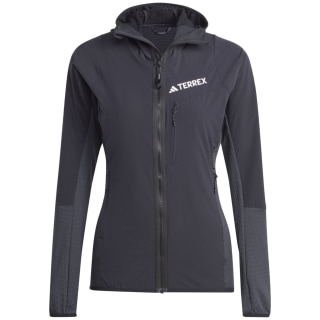 Adidas TERREX Techrock Hooded Wind Fleecejacke Damen