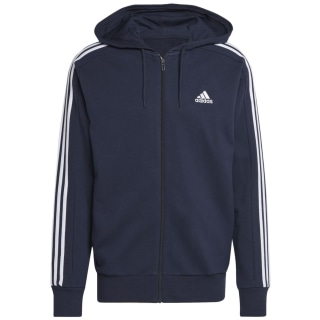 Adidas Essentials French Terry 3-Streifen Kapuzensweater Herren