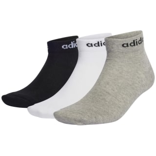 Adidas Think Linear Ankle Socken, 3 Paar Unisex