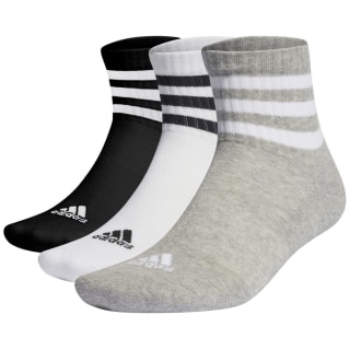 Adidas 3-Streifen Cushioned Sportswear Mid-Cut Socken, 3 Paar Unisex