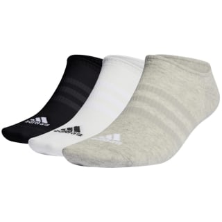 Adidas Thin and Light No-Show Socken, 3 Paar Unisex