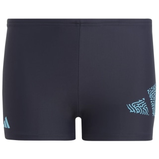 Adidas 3 Bar Logo Boxer-Badehose Jungen