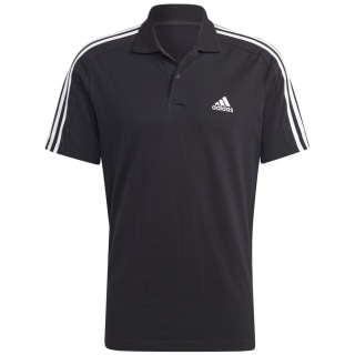 Adidas Essentials Piqué Embroidered Small Logo 3-Streifen Poloshirt Herren