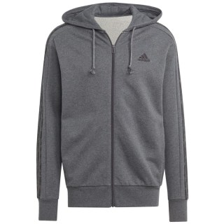 Adidas Essentials French Terry 3-Streifen Kapuzensweater Herren