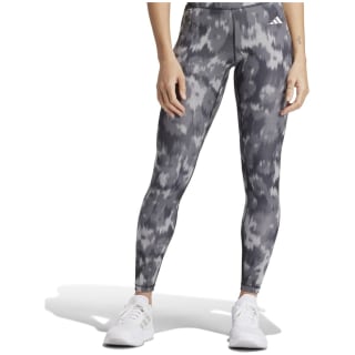 Adidas Optime Essentials Allover Print Flower Tie-Dye Damen Tights