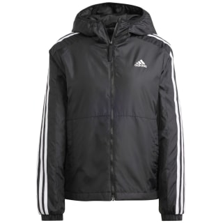 Adidas Essentials 3-Streifen Insulated Hooded Jacke Damen Jacke