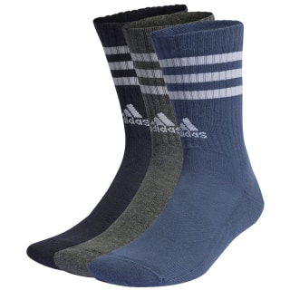 Adidas 3-Streifen Cushioned Crew Socken, 3 Paar Kinder
