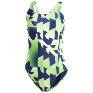 Adidas 3-Streifen Graphic Badeanzug Damen