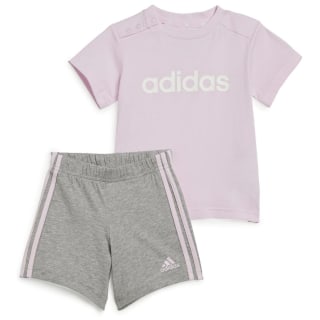 Adidas Essentials Lineage Organic Cotton T-Shirt und Shorts Set Kinder