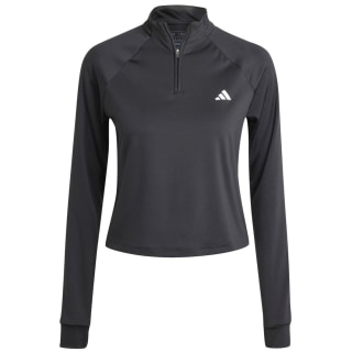 Adidas Train Essentials Minimal Branding 1/4-Zip Oberteil Damen