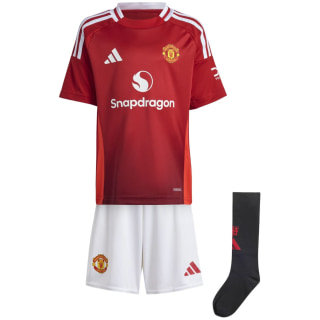 Adidas Manchester United 24/25 Home Mini Kinder Jogginganzug