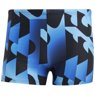 Adidas Allover Print Boxer-Badehose Herren