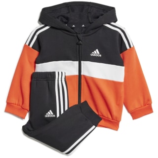 Adidas Tiberio 3-Streifen Colorblock Kids Trainingsanzug Kinder