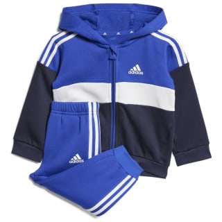 Adidas Tiberio 3-Streifen Colorblock Kids Trainingsanzug Kinder