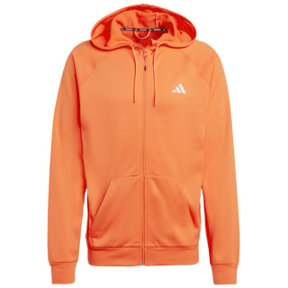 Adidas Game and Go Training Big Logo 3-Stripes Full-Zip Herren Kapuzensweater
