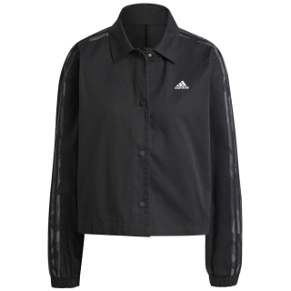 Adidas Essentials Camo Printed 3-Streifen Twill Coach Jacke Damen Jacke