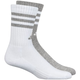 Adidas Cushioned Sportswear 3-Streifen Glam Crew – 2 Paar Unisex Socken