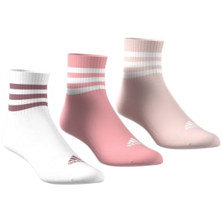 Adidas 3-Streifen Cushioned Sportswear Mid-Cut Socken, 3 Paar Unisex