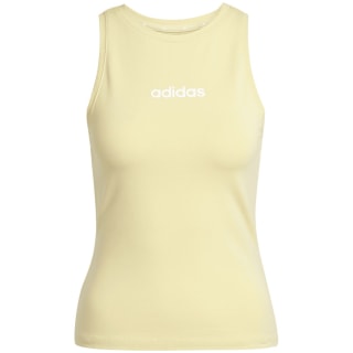 Adidas Essentials Linear Slim Cotton Damen T-Shirt