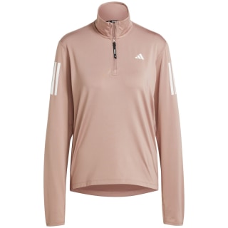 Adidas Own the Run Half-Zip Oberteil Damen Rollkragenpullover