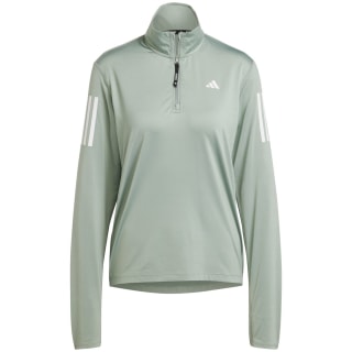 Adidas Own the Run Half-Zip Oberteil Damen Rollkragenpullover