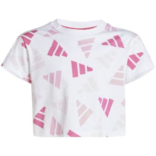 Adidas Seasonal Essentials Logo Celebration Crop- Mädchen T-Shirt