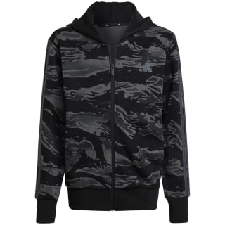 Adidas Seasonal Essentials Camo Kinder Kapuzensweater