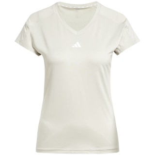 Adidas Aeroready Train Essentials Minimal Branding V-Neck Damen T-Shirt