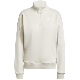 Adidas Essentials Small Logo Quarter-Zip Damen Sweatshirt