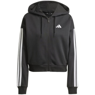 Adidas Essentials 3-Streifen French Terry Damen Kapuzensweater