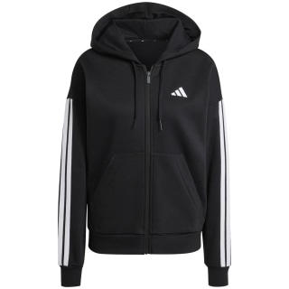 Adidas Essentials 3-Streifen Full-Zip Fleece Damen Kapuzensweater