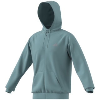 Adidas Game and Go Training Big Logo 3-Stripes Full-Zip Herren Kapuzensweater
