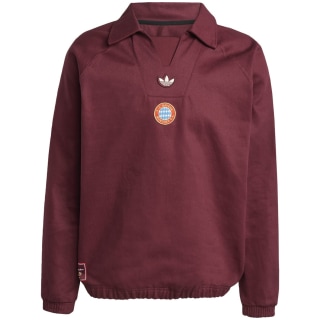 Adidas FC Bayern München Terrace Icons Drill Herren Sweatshirt
