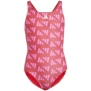 Adidas Logo Graphic V-Back Mädchen Badeanzug