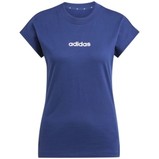 Adidas Essentials Linear Cotton Damen T-Shirt